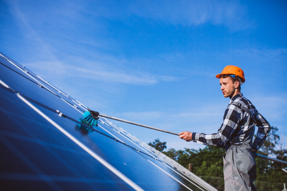 nettoyage de panneaux solaires (1)
