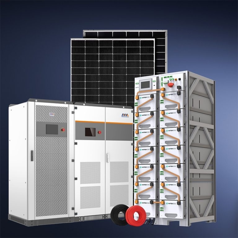Sistemas de energía solar industriales