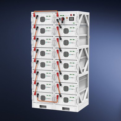 51.2V 314AH HV Rack Gemonteerde Lithiumbatterij 225KWH 241KWH