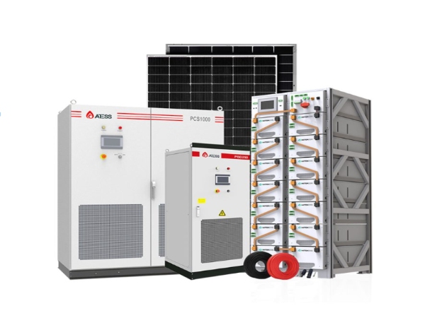 HITEKESS 1MW Hybrid Zonnestelsel met 2.15MWH LFP Batterij